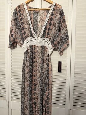 Bathing suit cover up dress